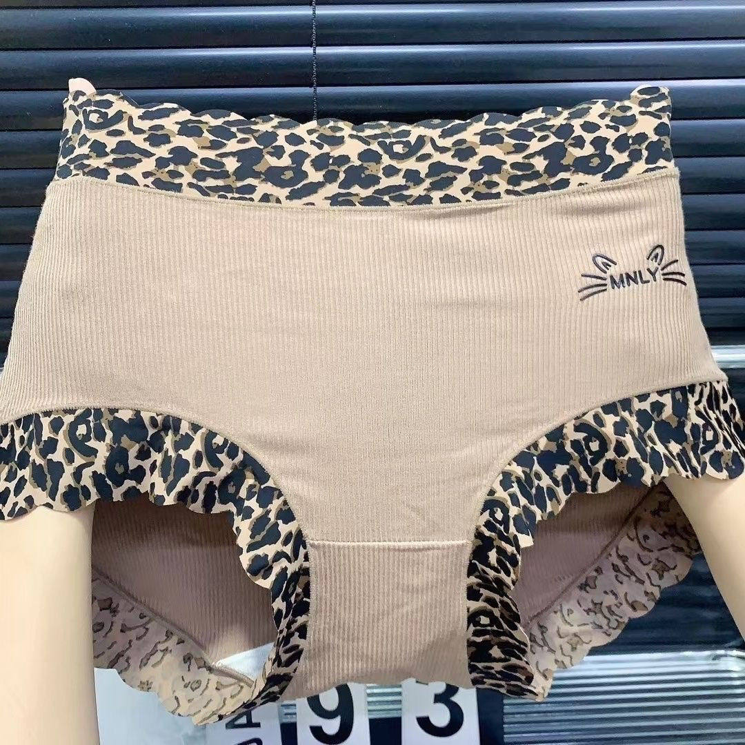 爆款大码螺纹小熊卡通高腰内裤纯棉性感女亲肤三角裤透气无痕内裤,女士内衣/男士内衣/家居服,女三角裤,淘宝优惠券,粉丝福利购,淘宝优惠卷