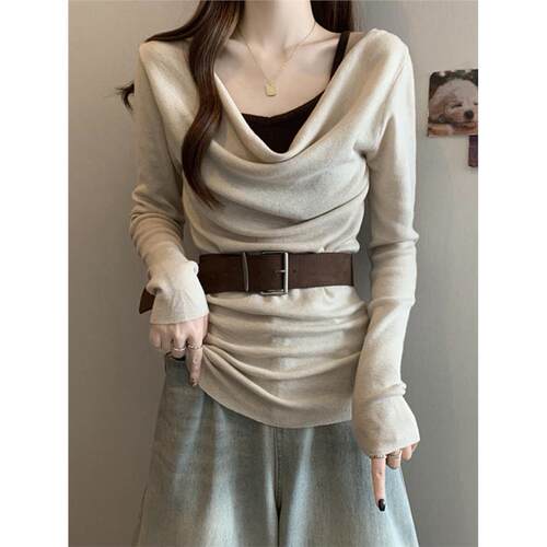 大码女装遮肚子设计感荡