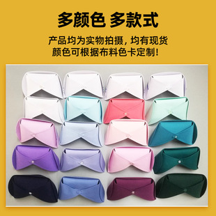 护士帽白色薄款 燕尾帽厚粉色蓝色果绿横杠两边斜杠护师护士长帽子