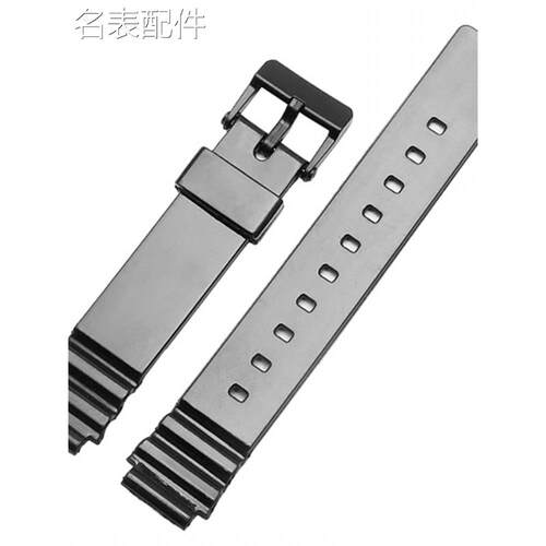 2025新款代用适用于手表带配件 适配LRW-200H树脂硅胶表带 学生防