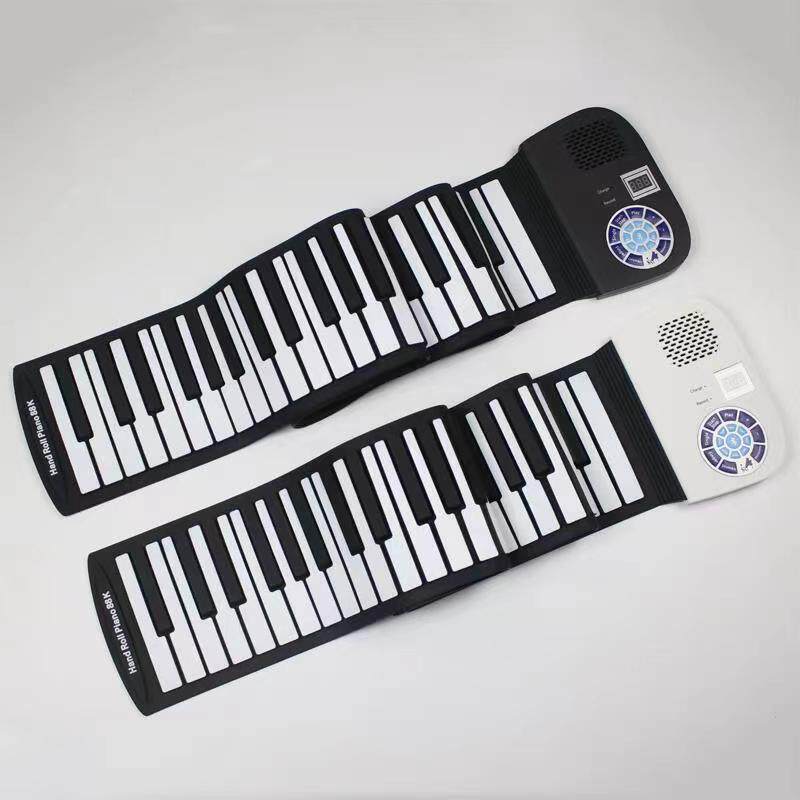 49键61键加厚专业版手卷钢琴带延音和弦录音电子琴