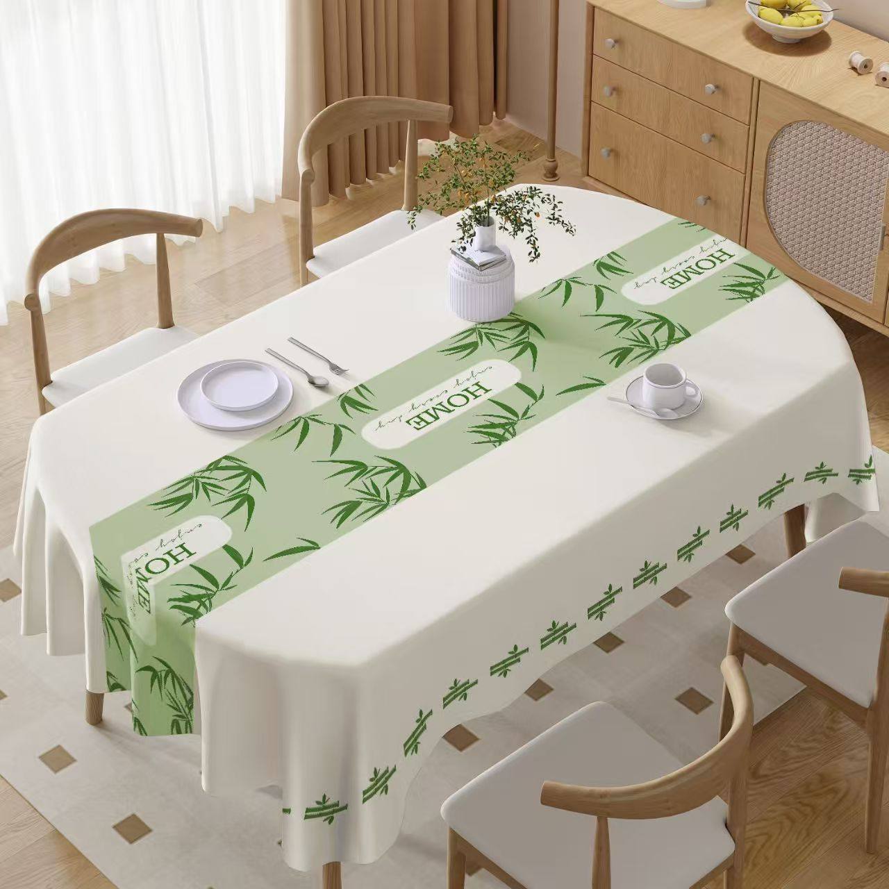 椭圆桌布防水防油免洗防烫2025新款轻奢高级感餐桌垫茶几台布,居家布艺,桌布,淘宝优惠券,粉丝福利购,淘宝优惠卷