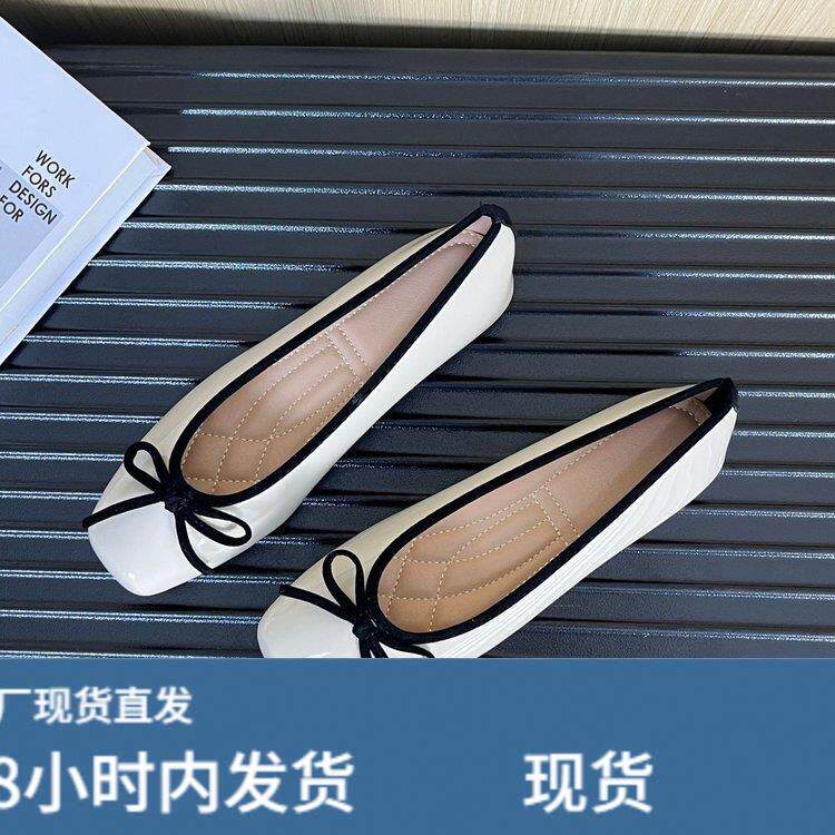 低跟小香风浅口单鞋女软底不累脚孕妇鞋