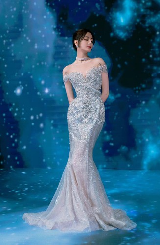 晚礼服纯手工缝制修身时尚性感