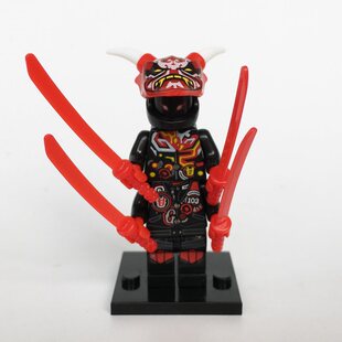 兼容乐高幻影忍者之子都加满人仔鬼面具 晴美公主 拼插公仔玩具