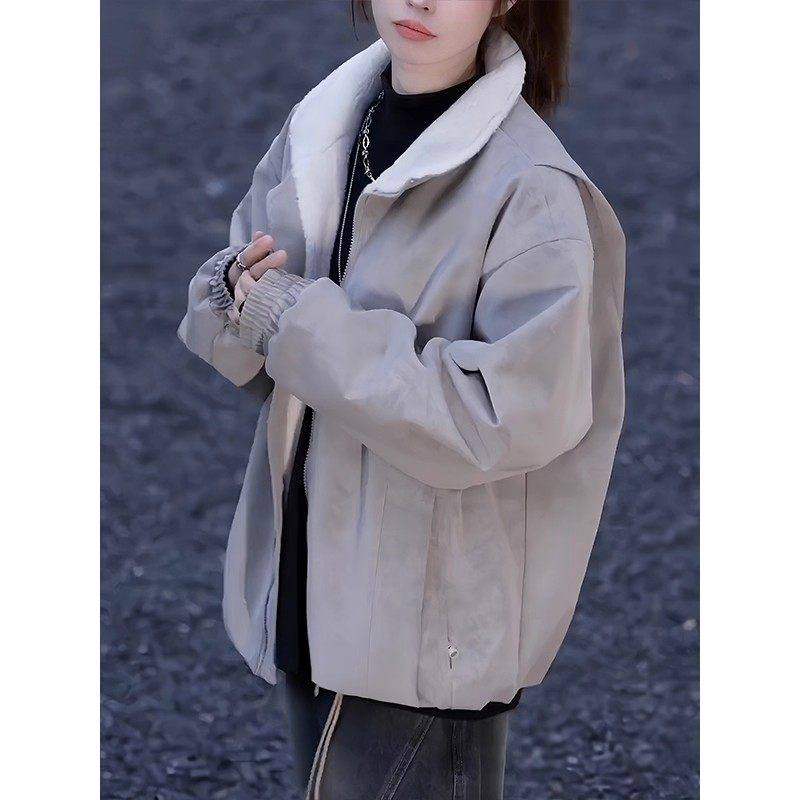 雾面扎染pu皮夹克棉服男款冬季新款加绒加厚立领棉衣美式机车外套,男装,皮衣,淘宝优惠券,粉丝福利购,淘宝优惠卷