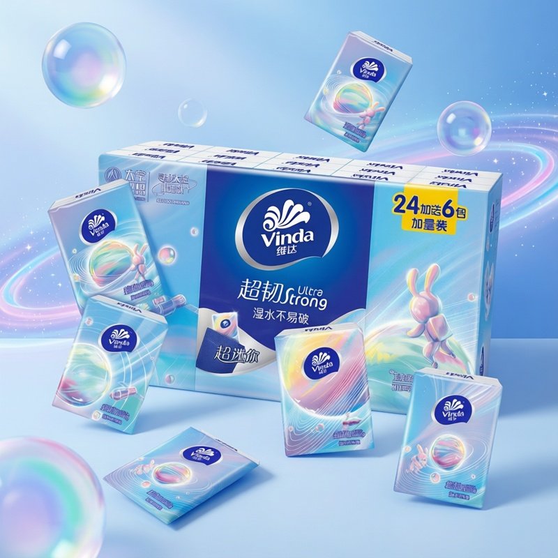 宿舍手帕纸超韧逐梦星河款餐巾纸随身式卫生纸30包1条可湿水纸巾,洗护清洁剂/卫生巾/纸/香薰,保湿纸巾/乳霜纸/云柔巾,淘宝优惠券,粉丝福利购,淘宝优惠卷