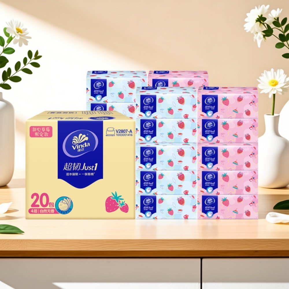 家用抽纸超韧纸巾4层印花面巾纸箱装卫生纸擦手纸家庭整箱餐巾纸,洗护清洁剂/卫生巾/纸/香薰,保湿纸巾/乳霜纸/云柔巾,淘宝优惠券,粉丝福利购,淘宝优惠卷