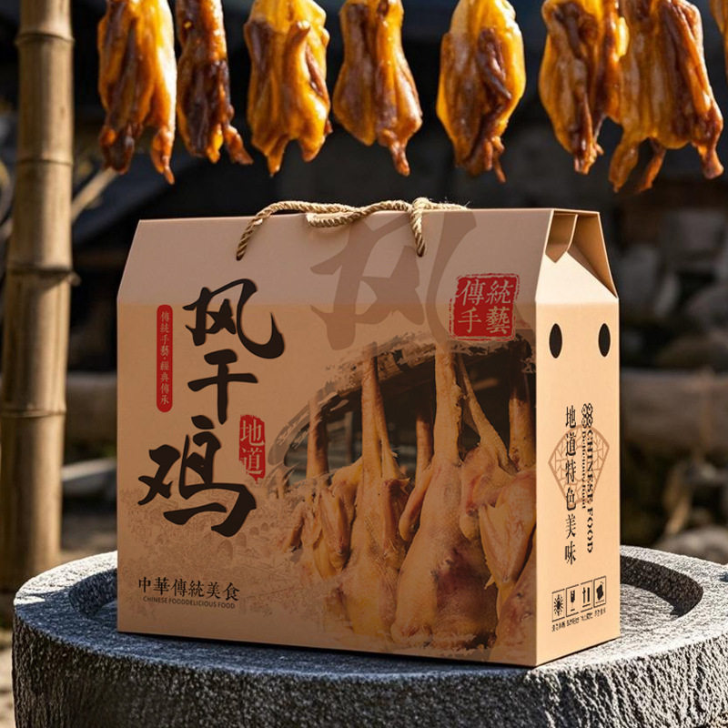 烧鸡礼品盒板鸭盒子麻椒鸡包装箱