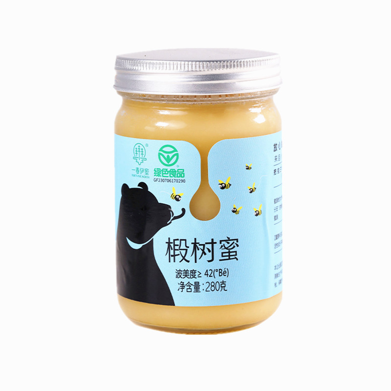 一春伊蜜小兴安岭椴树蜜绿色食品蜂蜜椴树蜜瓶装纯正椴树蜜
