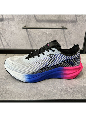 贵人鸟2025夏季新款男子专业碳板跑步鞋全网面爆米花软底P252035