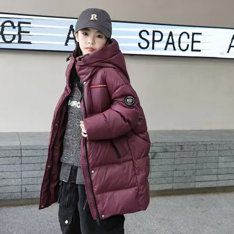品牌童装儿童冬季洋气时髦羽绒服