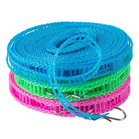 户外阳台防风防滑加粗晾衣绳宿舍晒被子长挂绳高承重实用设计