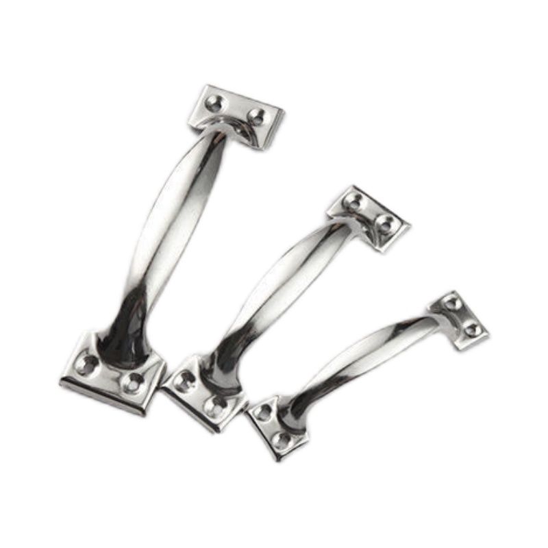 加厚304不锈钢拉手老式门把手通用抽屉橱柜木门铁门窗手柄实用