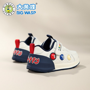 小童女软底儿童幼童运动机能鞋 大黄蜂童鞋 春秋季 子学步鞋 男宝宝鞋