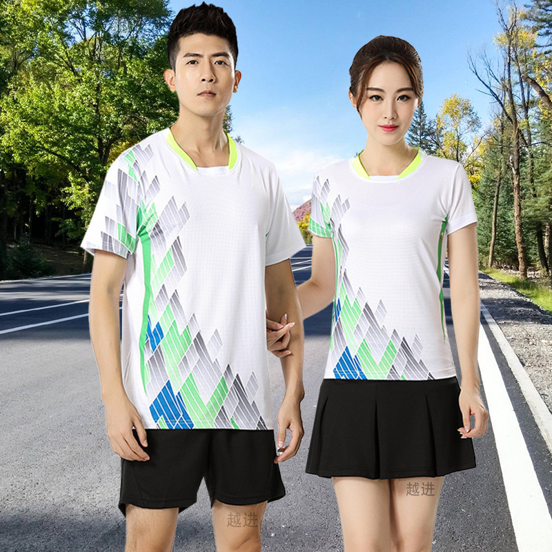 男女运动套装羽毛球服比赛