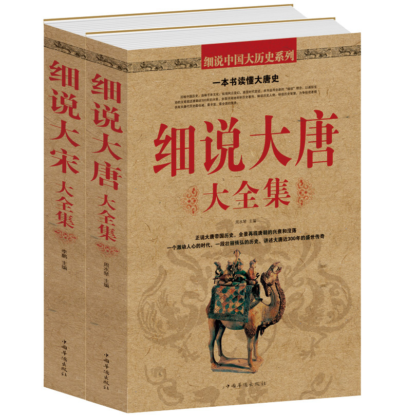 细说大宋大全集+细说大唐大全集（2册）历史读物 中国通史 唐宋元明清 不可不知的的历史常识 中国历史故事中华上下五千年史料书籍