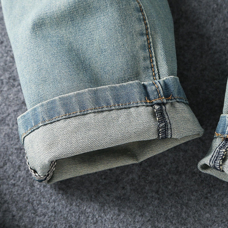 Jeans pour jeunesse en coton pour automne - Ref 1462946 Image 4