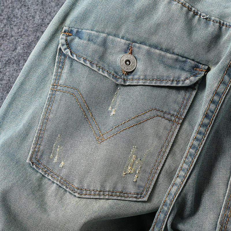 Jeans pour jeunesse en coton pour automne - Ref 1462946 Image 5