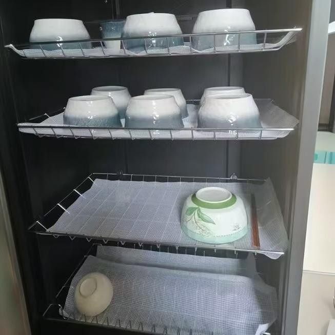 消毒柜内置托盘垫子碗筷垫长方硅胶蒸笼布蒸箱专用硅胶垫耐高温