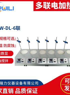 厂家供应智能数显多联电热套ZNHW-DL-6联加热套恒温电热套瑞力