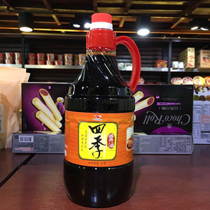 台湾进口调味品 统一四季酱油1500ML 红烧生抽酱油亮丽甘霞色