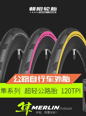 朝阳隼H496公路车外胎120tpi 原眼镜蛇pro防刺700x25 28c单车轮胎