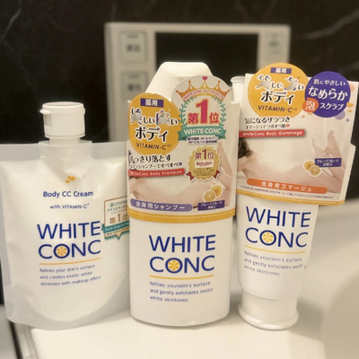林允同款 ！WhiteConc美白沐浴露进口持久留香全身提亮女士沐浴乳