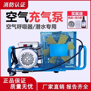 正压式空气呼吸器充气泵消防高压打气机潜水氧气充填泵气瓶30mpa