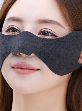 蝴蝶型保暖口罩加厚成人女