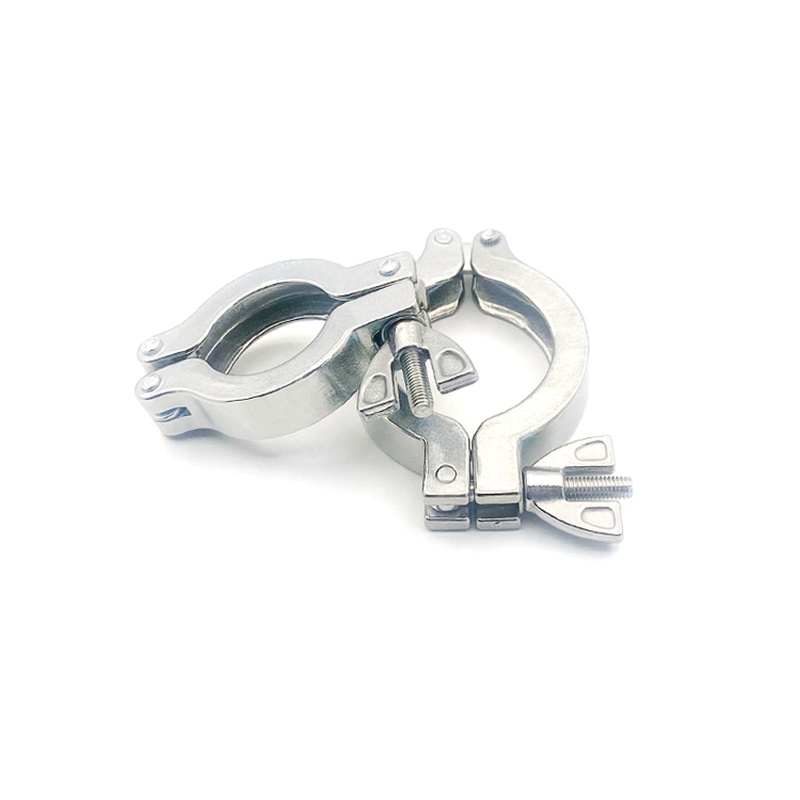 法兰盘档板管件保护手动阀304管盖子压力压力表kf25卡箍易清洗。