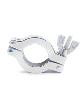 管套卡箍式镜面卡盘kfKF40铝支架ISOKF型易清洗耐脏25mm接口盖帽