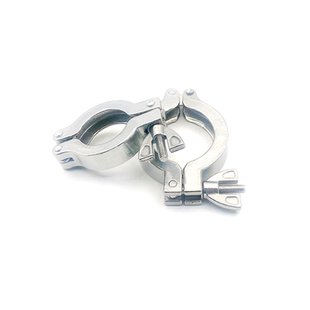 测试真空管盖子波纹管卡子接口法兰盖管道寿命长真空卡箍kf25抛光