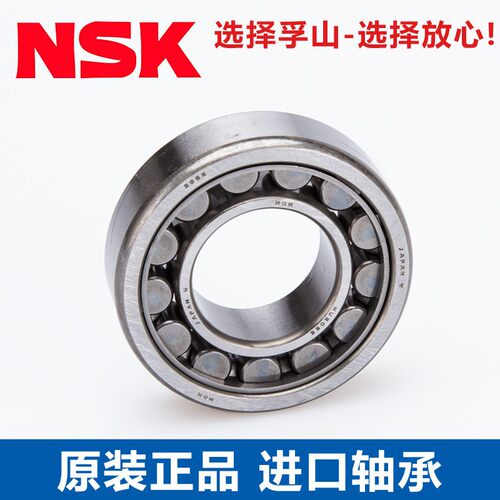 日本NSK进口N304 305 306 307 308 309W C3 单列圆柱滚子轴承
