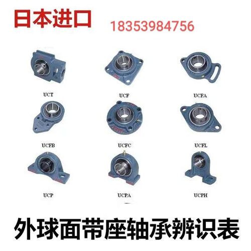 NSK轴承带座UCF204 205 206 207 208 209 210 211 212 213 214