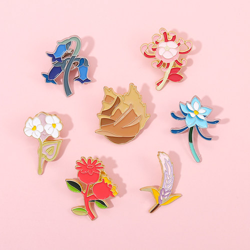 原神游戏周边胸针设计感小众