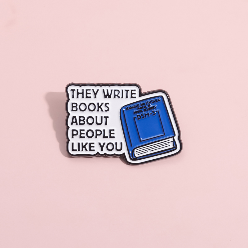 他们写关于像你这样的人的书胸针