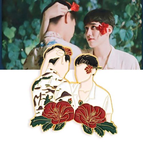 BKPP天府泰剧扶桑花欧儿胸针