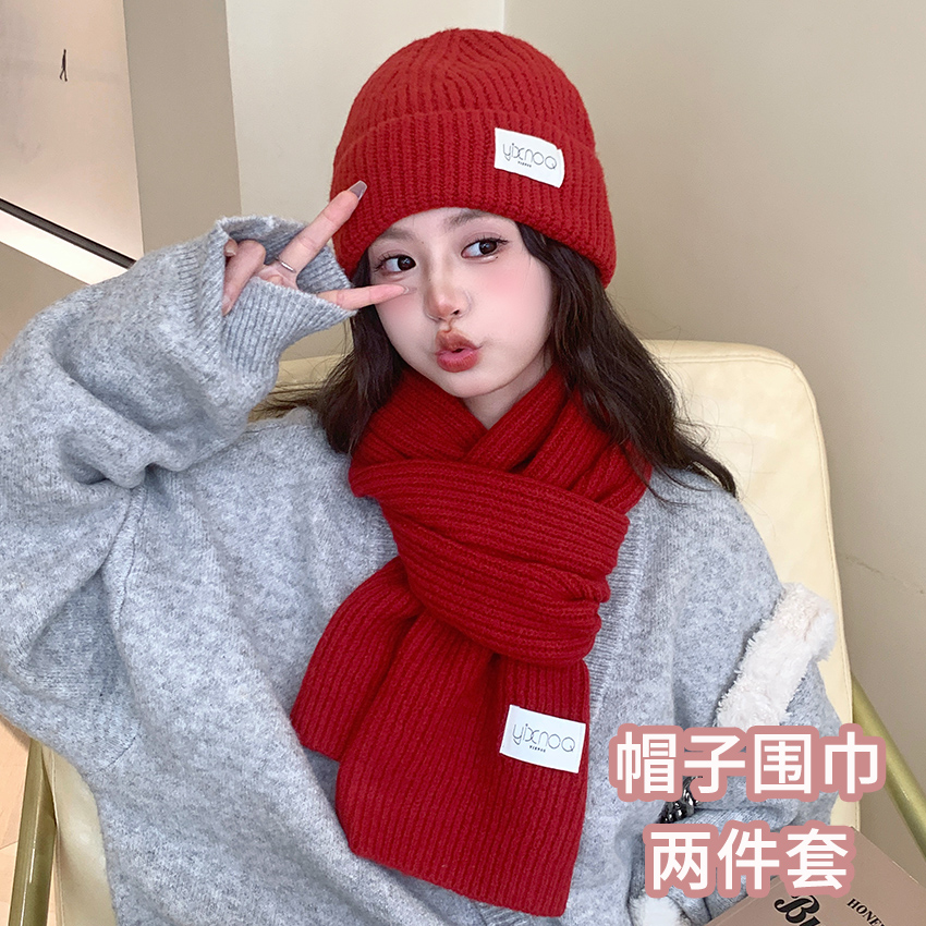 韩版百搭秋冬潮牌包头帽芸芳儿