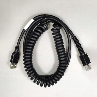 ZEBRA斑马扫描枪线伸缩弹簧线