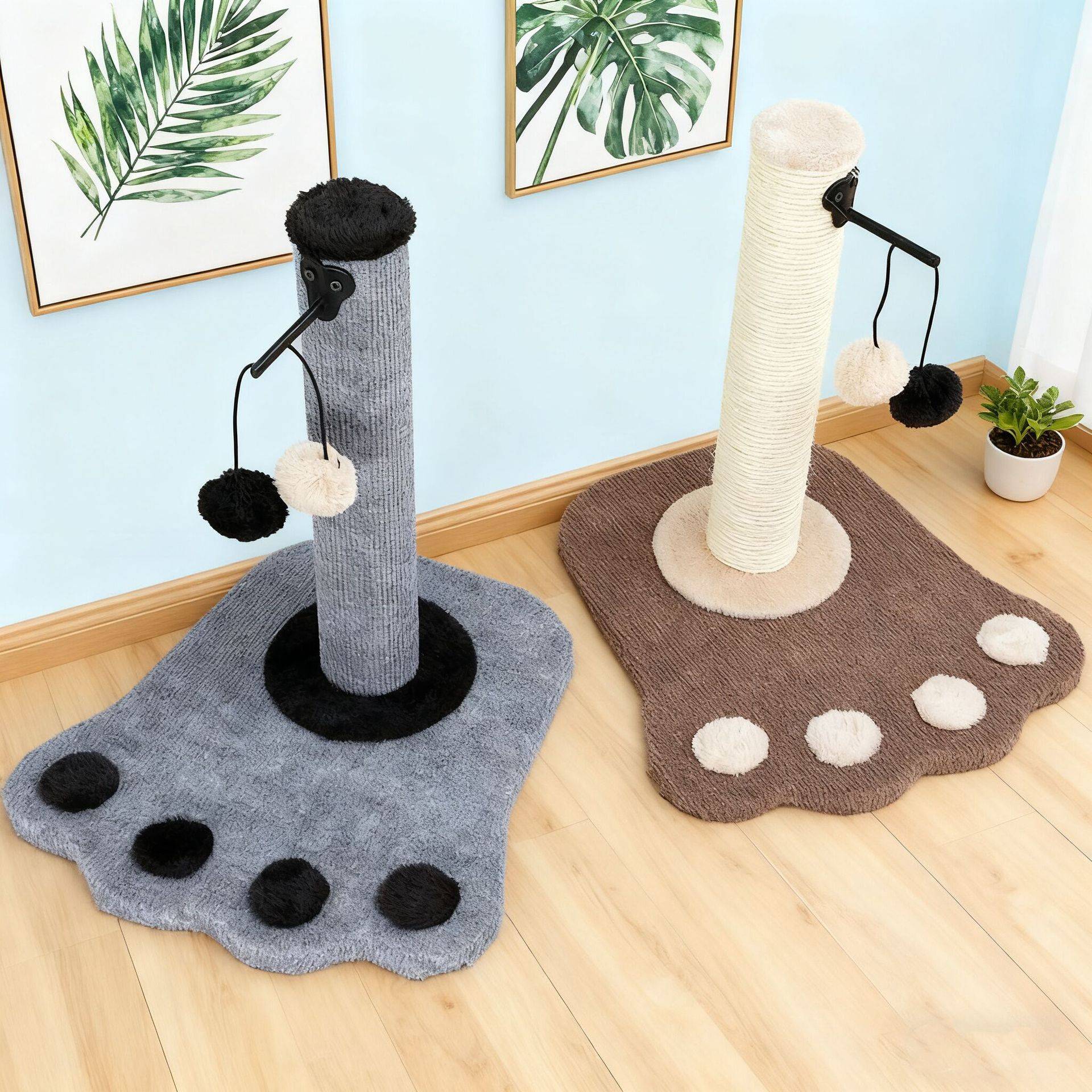 猫抓板猫用品猫玩具猫窝猫树猫爪板猫爬架剑麻猫抓柱逗猫玩具