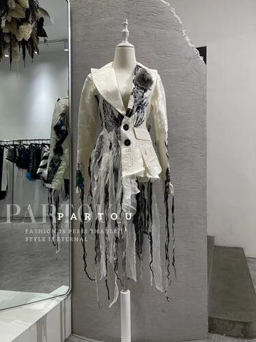 ISAEI植物染手工纯棉小众暗黑