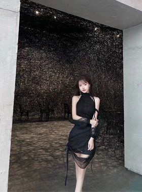 Jagee Chen · 黑色纱袖羊毛上衣 【PARTOU】