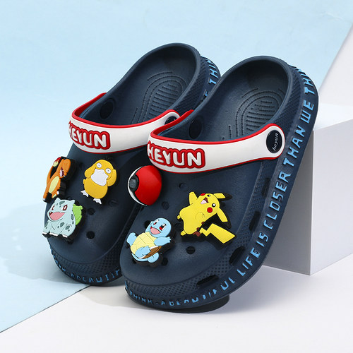 男童夏季防滑洞洞鞋儿童拖鞋