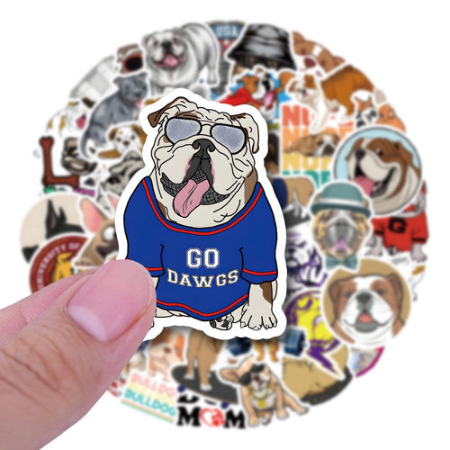 50-100美国比特斗牛犬涂纸防水行