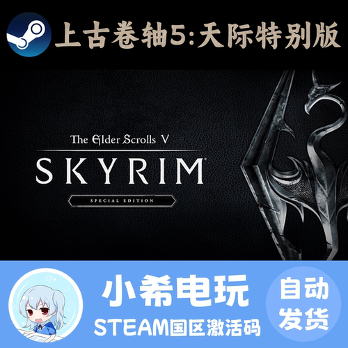 Steam上古卷轴5天际特别版CDKEY