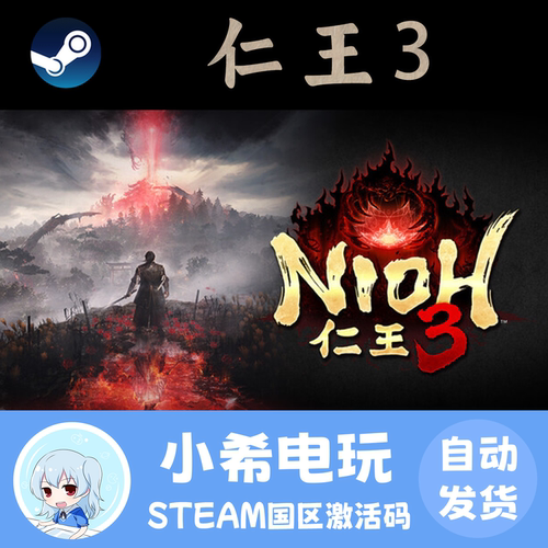 Steam仁王３Nioh3正版CDKEY