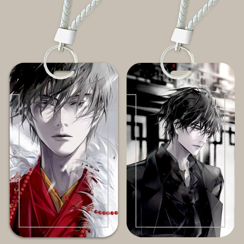 饭卡卡套学生校园校牌工作胸牌幼儿园接送卡钥匙扣盗墓笔记张起灵