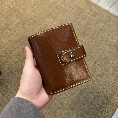 头层牛皮手账本李公子简约设计