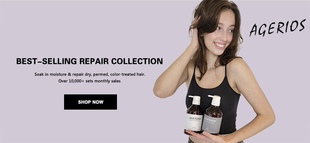 澳洲进口AG鱼子酱洗发水护发素AGERIOS滋养修复光泽促发生长500ml